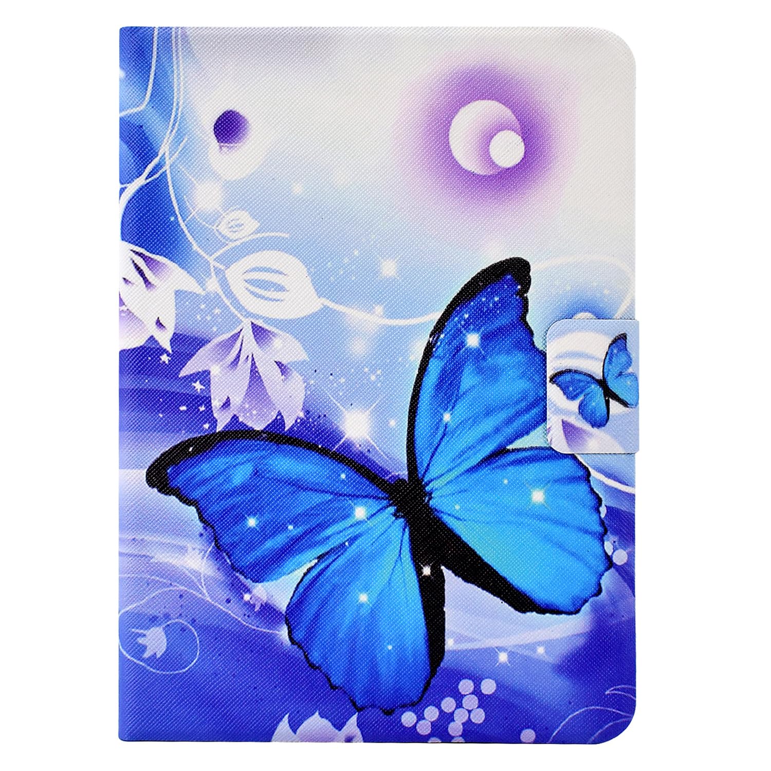 Bspring Case for Kindle 6"(11th Generation,2024/2022 Release), Folio Ultra Slim PU Leather Cover with Auto Sleep and Wake for Kindle 2024 6 inch, Butterfly
