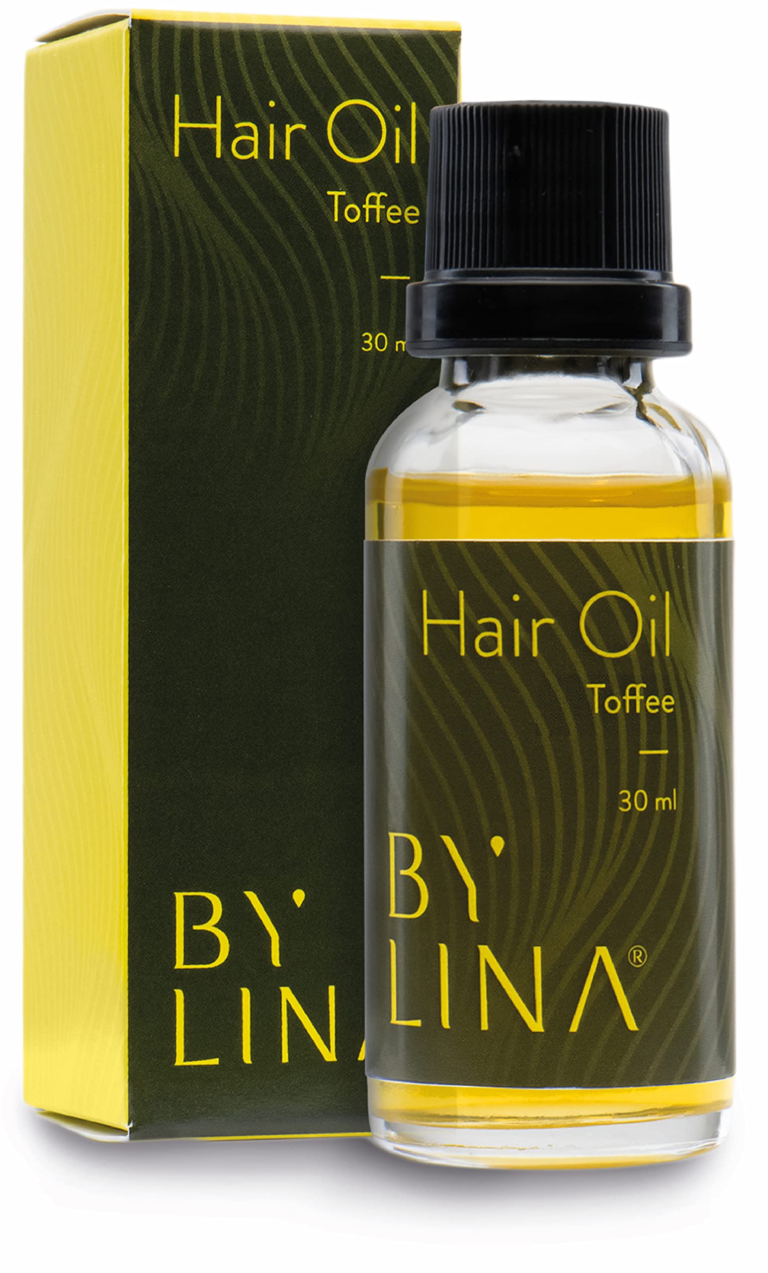 Bylina Hair Oil without Silicone and Parabens - Made from Cold-Pressed Organic Oils, Argan Oil, Jojoba Oil, Almond Oil & Broccoli Seed Oil for Broken and Dry Hair (Toffee)