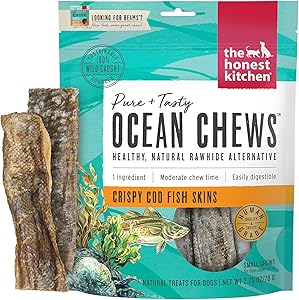 The Honest Kitchen Ocean Chews™ Crispy Cod Fish Skins Dog Treats, 2.75 oz (Beams™)