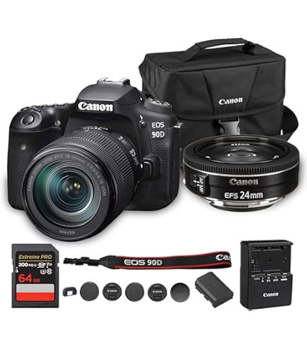 Amazon.com : Canon EOS 90D DSLR Camera with 18-135mm Lens