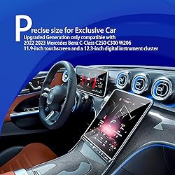 2024 2025 Benz C300 Screen Protector for 2025 2024