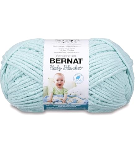 Bernat Baby Blanket Yarn 2-Pack - Super Bulky Buttercup & Baby Lilac - 220 Yards Each