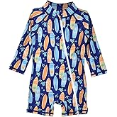 Flap Happy Boys' UPF 50+ Shortie Surf Swimsuit