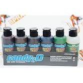 Createx Auto-Air Candy2o Primary Set Water Based Airbrushing Custom Candy Paint. by SprayGunner by Auto Air Colors