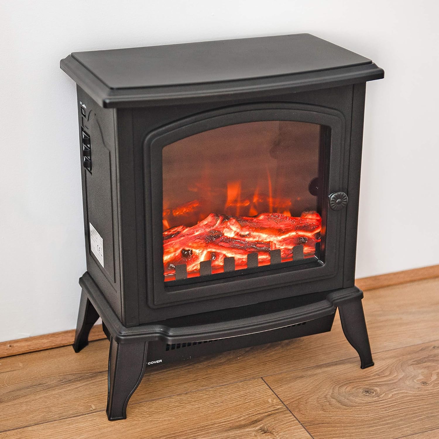 Super Saturday Fineway Electric Stove Heater With Log Burner Flame