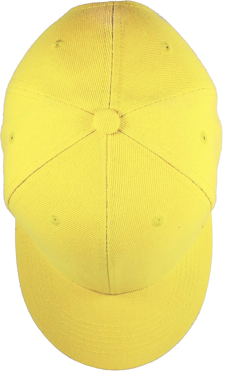 Gelante Plain Blank Baseball Caps Adjustable Back Strap Wholesale Lot 6 Pack (Yellow) at  Men’s Clothing store
