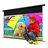 Elite Screens Yard Master Manual Tension, 125-INCH