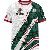 Soccer Jerseys for Men, Mexico Jersey Women, Jersey De Mexico | Mexico Shirt Comfort Fit, For Men &amp; Women Fans, Vibrant Mexico Colors, Game Day &amp; Casual Wear, Meaningful Gift