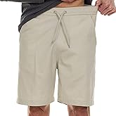 Wrangler Big and Tall Shorts for Men – Twill Cotton Casual Elastic Waist Shorts