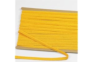 dlboboai Gimp Braid Trim Polyester Braided Ribbon 12 Yards 12mm Wide Centipede Braided Lace Trim for Sewing Crafts Clothing Curtains Accessories Lampshade Home DIY Decoration (Orange, 12mm Wide)