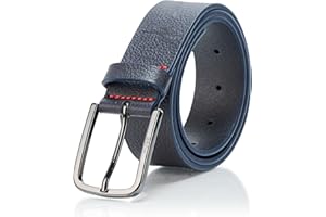 HUGO mens Gurth Pebbled Leather BeltBelt