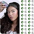 Hally Hair Spring Gems, Hair Accessory- Includes Hair Styling Tool with 240 Multicolored Adhesive Gem Stickers Hair Jewels - Stylish Hair Accessories