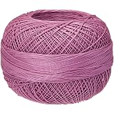 Handy Hands Lizbeth Premium Cotton Thread, Size 40, Country Grape Light