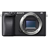 Sony Alpha a6400 Mirrorless Camera: Compact APS-C Interchangeable Lens Digital Camera with Real-Time Eye Auto Focus, 4K Video &amp; Flip Up Touchscreen - ILCE-6400/B Body (Renewed)