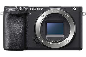 Sony Alpha a6400 Mirrorless Camera: Compact APS-C Interchangeable Lens Digital Camera with Real-Time Eye Auto Focus, 4K Video