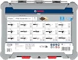 Bosch Professional 15 Pc Mixed Router Bit Set 1/4 Inch Shank view 4