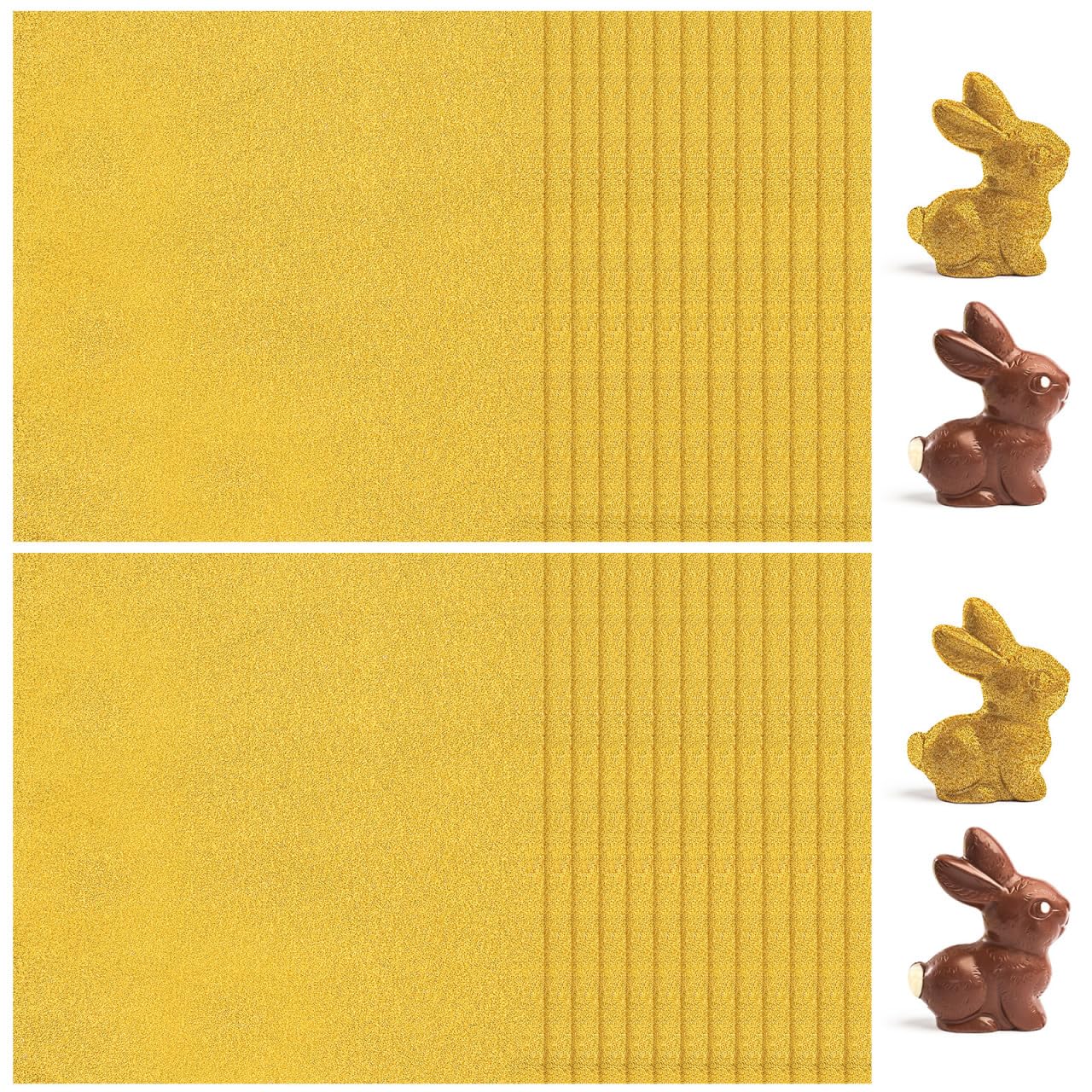 TOPBATHY Gold Foil Wrappers 15X15Cm Aluminium Wrapping Sheets for Candy Chocolate Packaging Party Favors Food Grade Wrap