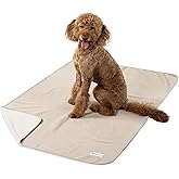 PetAmi Waterproof Dog Blanket for Medium Large Pets Dogs Cats, Pet Couch Cover Protector for Furniture, Reversible Washable Soft Fleece Cat Blanket for Bed Couch Sofa, 40x60 (Taupe/Beige)