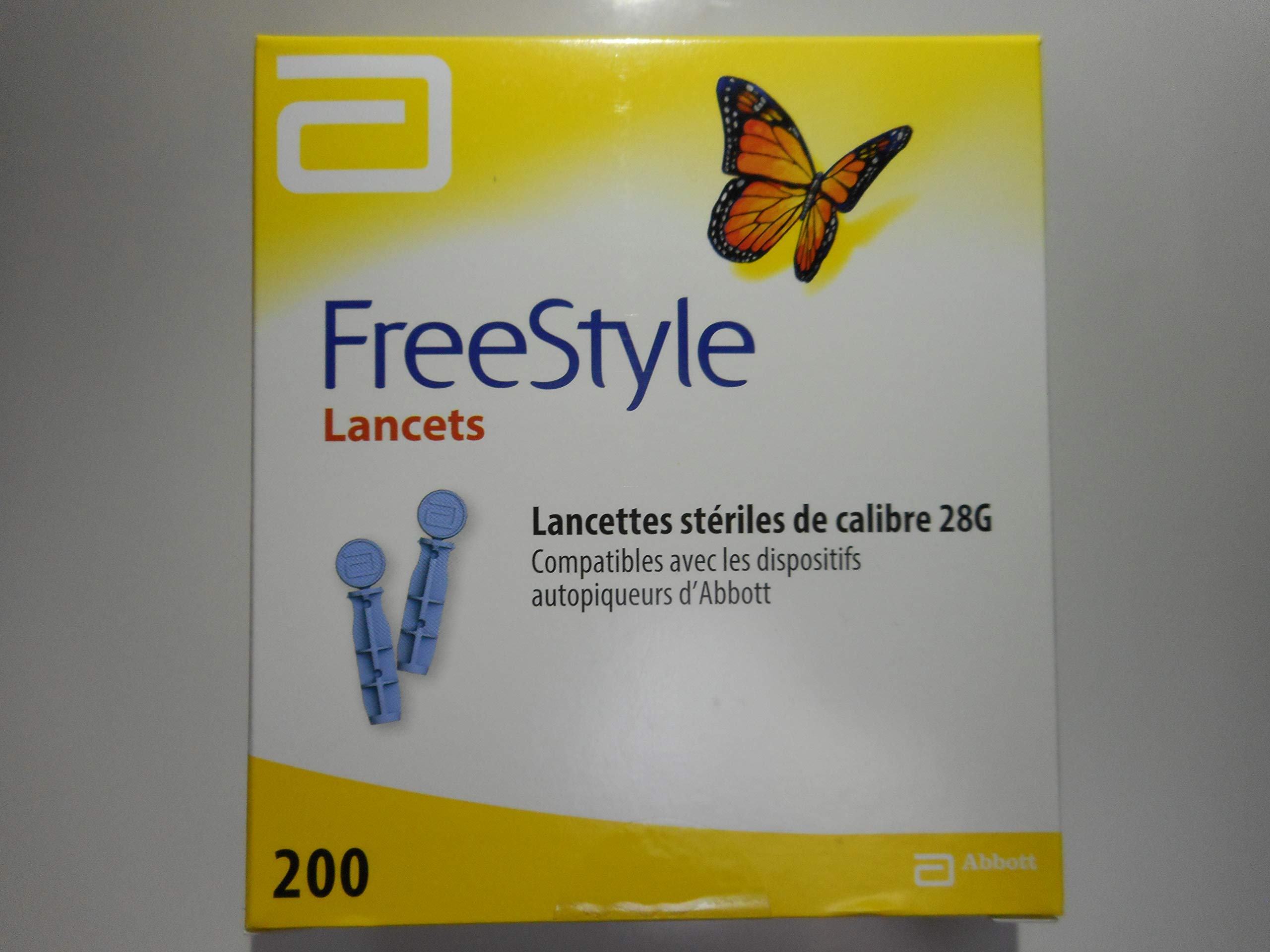FREESTYLE LANCETS .05MM/28G GAUGE STERILE LANCETS (200) 1 Buy Online