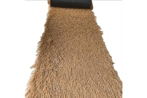 3.3x65ft Thatch Roof Duck Blind Material Garden Straw Tiles,Thatch Umbrella Artificial Thatch Rolls Grass Mat Boat Blinds, Sy