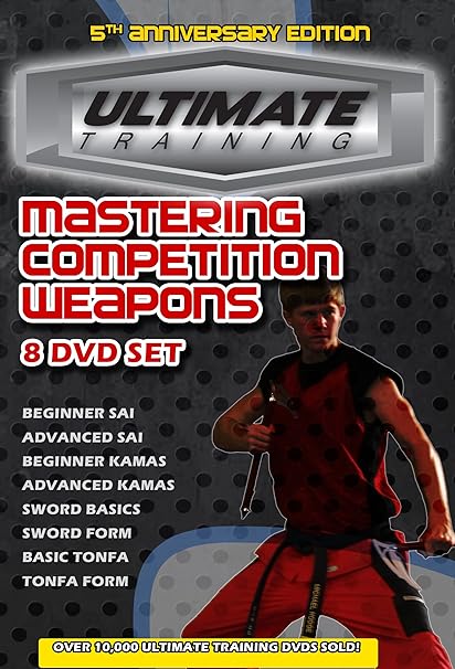 Amazon Com Mastering Martial Arts Weapons 8 Dvd Set Sword Sai