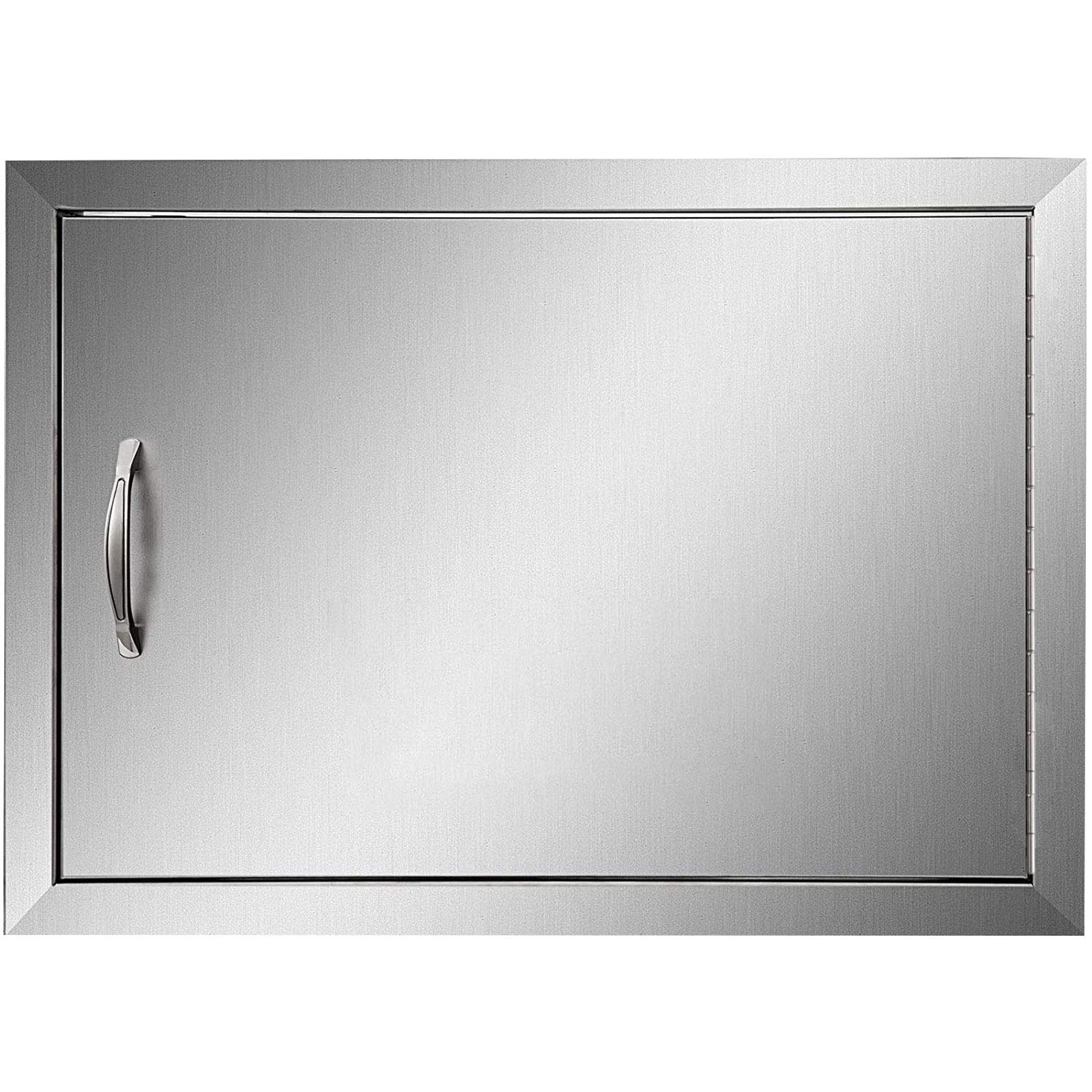 Mophorn BBQ Access Door 24W x 17H Inch, Horizontal Single BBQ Door