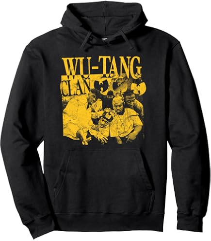 Amazon.com: Wu-Tang Classic Logo Hoodie-S : Clothing, Shoes & Jewelry