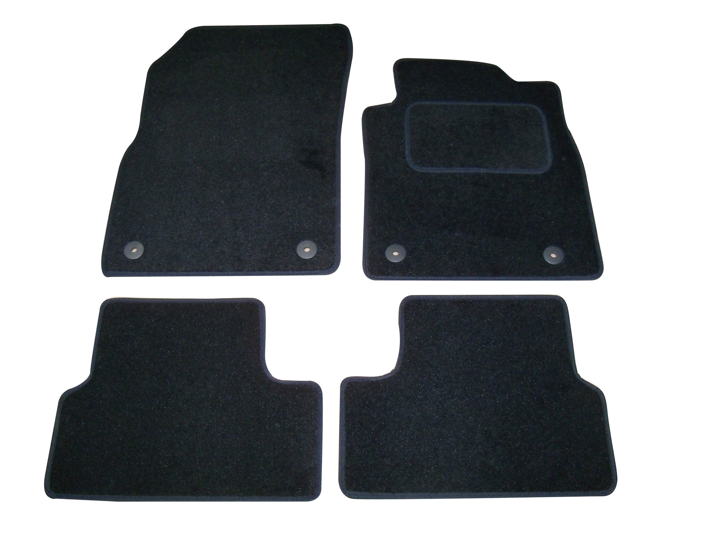 Sakura Car Mats for Vauxhall Astra Fits 2010 to 2011 Models - Black