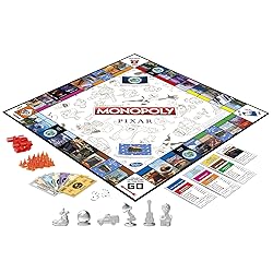 Hasbro Gaming Monopoly: Pixar Edition Board Game