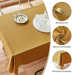 AUSSPVOCT Textured Tablecloth Rectangle 60x120