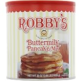 Golden Malted Robby's Buttermilk Pancake Mix, 33-Ounce Cans (Pack of 3)