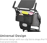Munchkin Pram Organiser Pushchair Organizer with 2 Cup Holders Black view 3