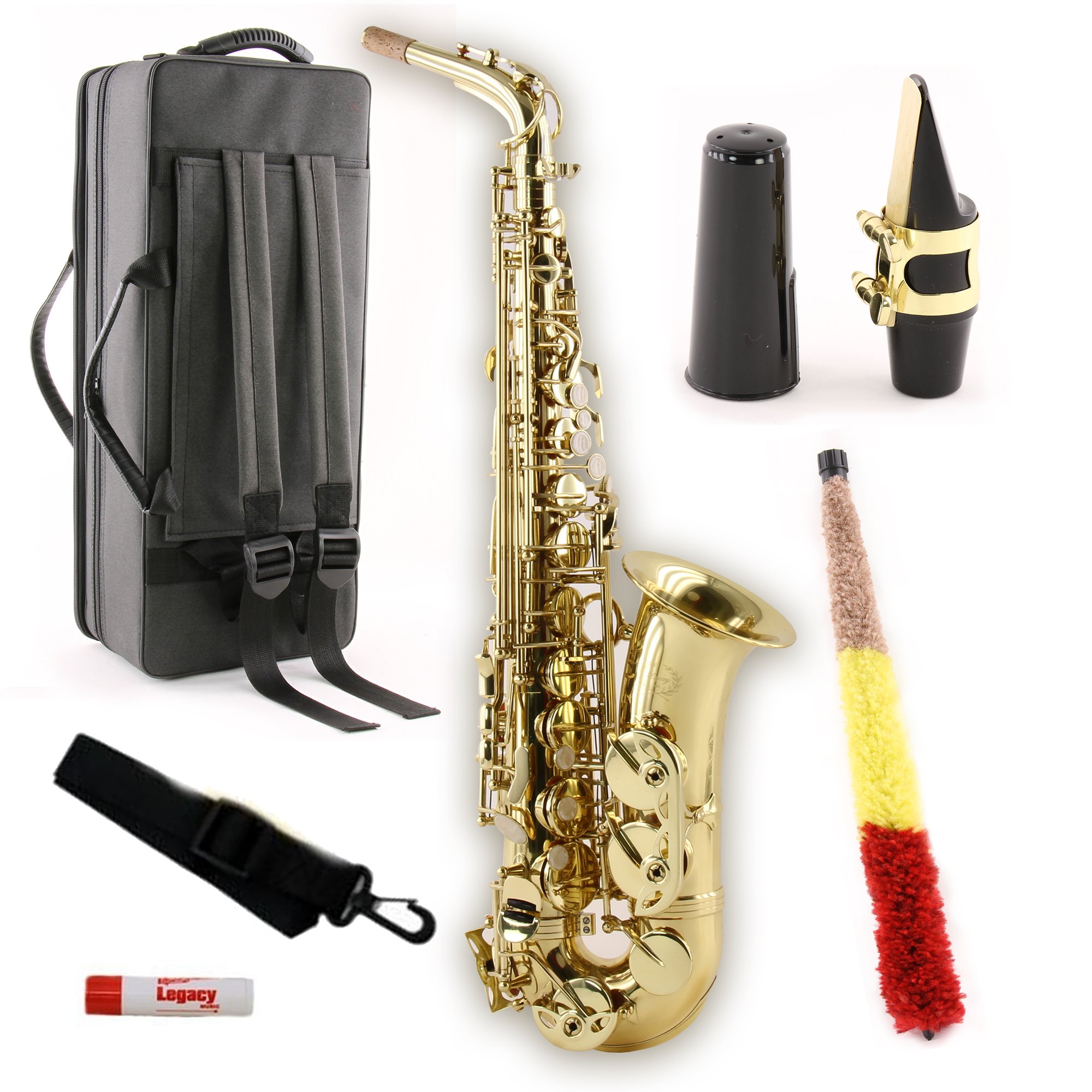 Legacy AS750 Student/Intermediate Alto Saxophone with Case Buy Online
