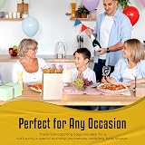 Thepaperbagstore 10 Cream Small Paper Party Bags With Handles 18x22x8cm view 7