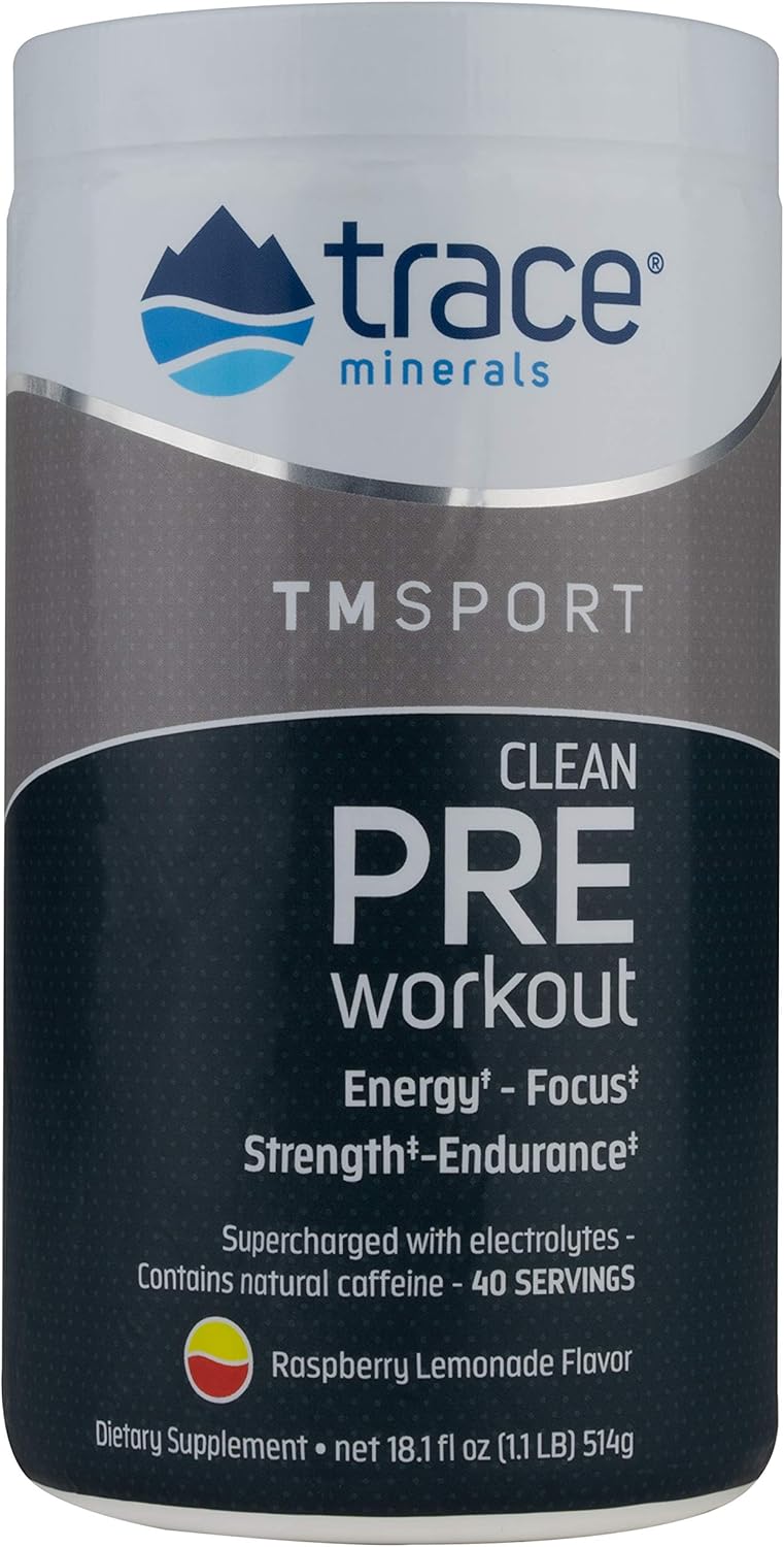 Trace Minerals TMRFIT Series Preworkout Canister Supplement, 18.1 Ounce: Health & Personal Care