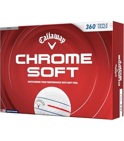 Amazon.com : Callaway Chrome Soft X Triple Track : Sports & Outdoors