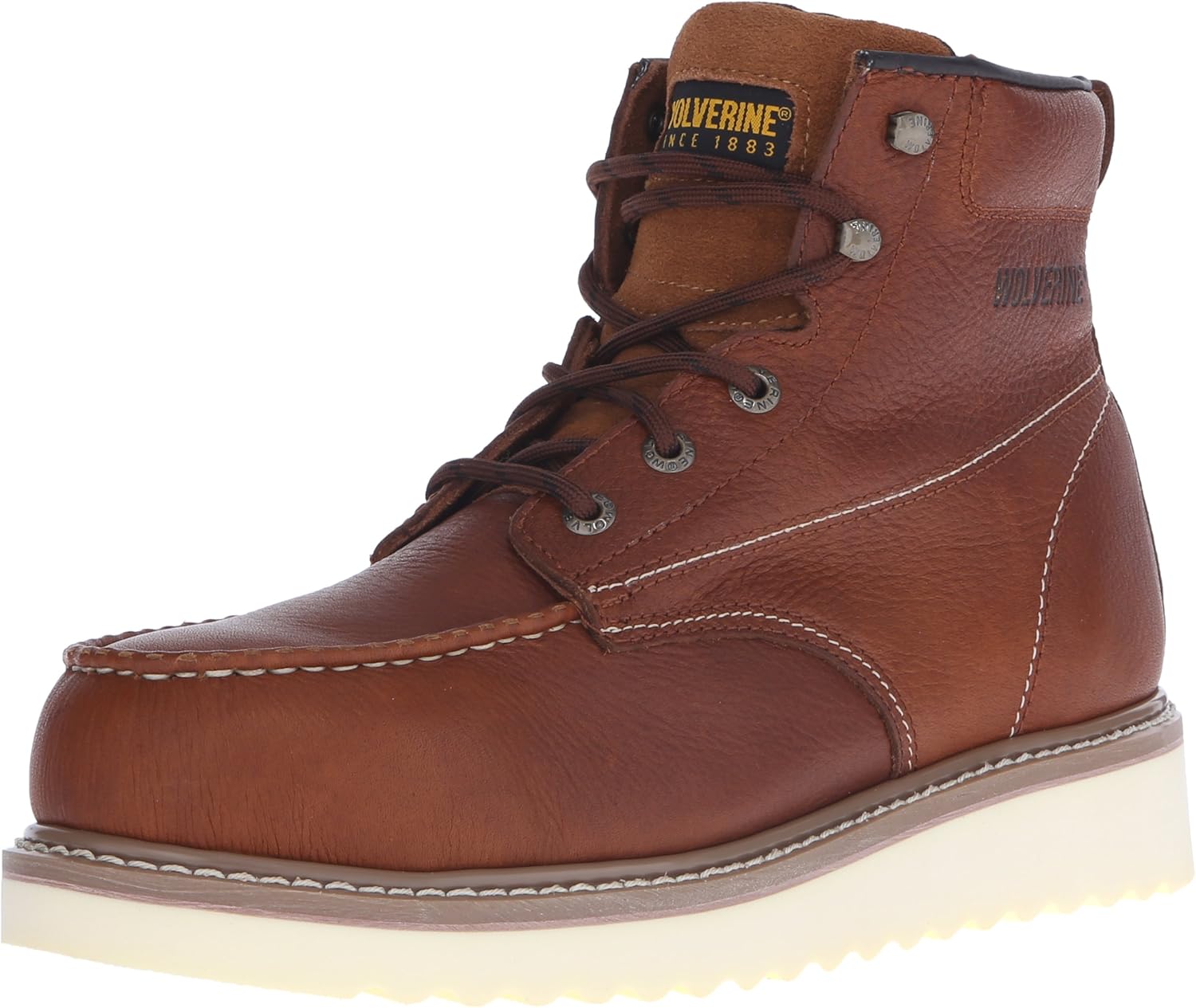 Wolverine Men's MocToe Steel Toe EH 6" Work Boot Buy Online at Best