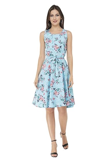 amazon sky blue dress