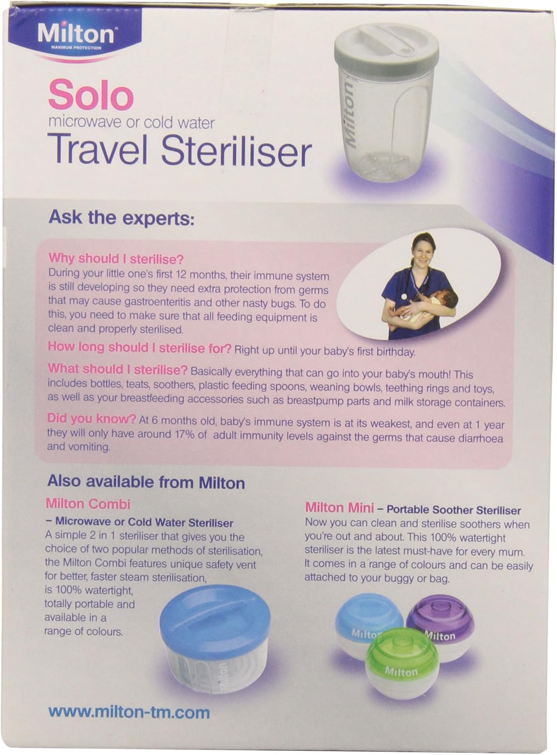 amazon milton steriliser