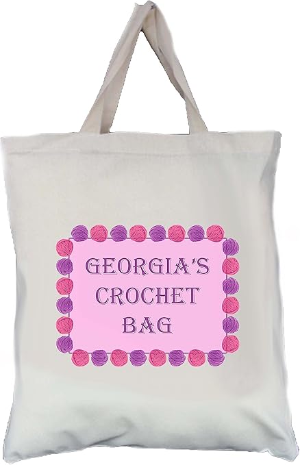 cream crochet bag