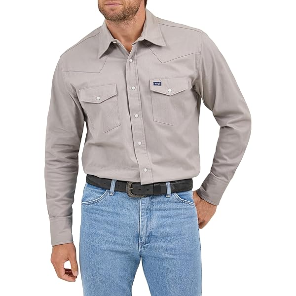 Chemise De Travail Technique Grise Wrangler® RIGGS Workwear
