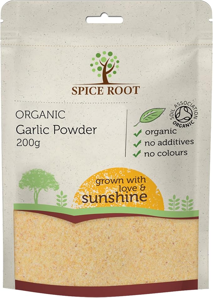 Organic Garlic Powder 200g Premium Quality, Certified Organic Amazon