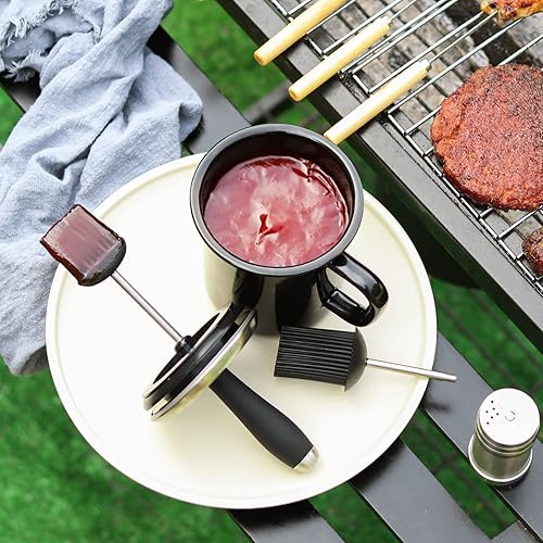 Barbecue Grilling Gadgets For Dad WEQUALITY 25oz Basting Pot With