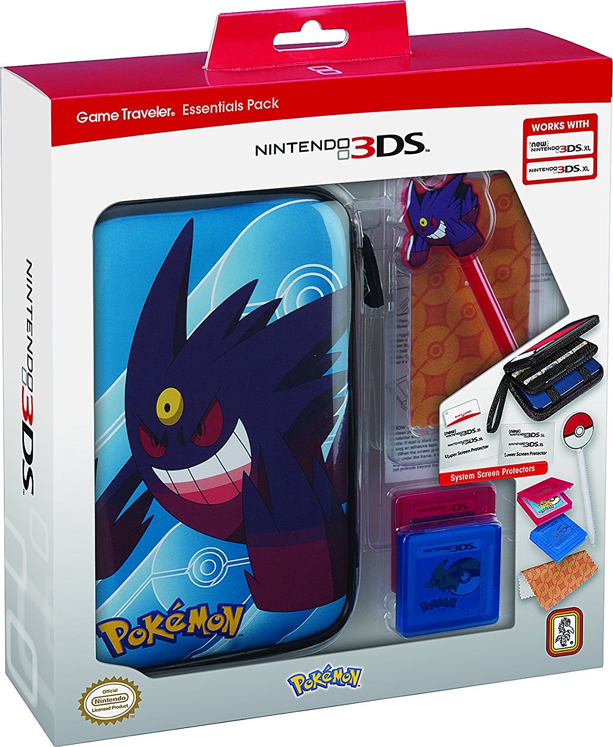 RDS Industries, Nintendo 3DS Game Traveler Essentials Pack Blue with