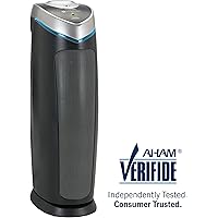 Germ Guardian True HEPA Filter Air Purifier for Home, Office, Bedrooms, Filters Allergies, Pollen, Smoke, Dust, Pet Dander, UV-C Sanitizer Eliminates Germs, Mold, Odors, Quiet 22 inch 3-in-1 AC4825
