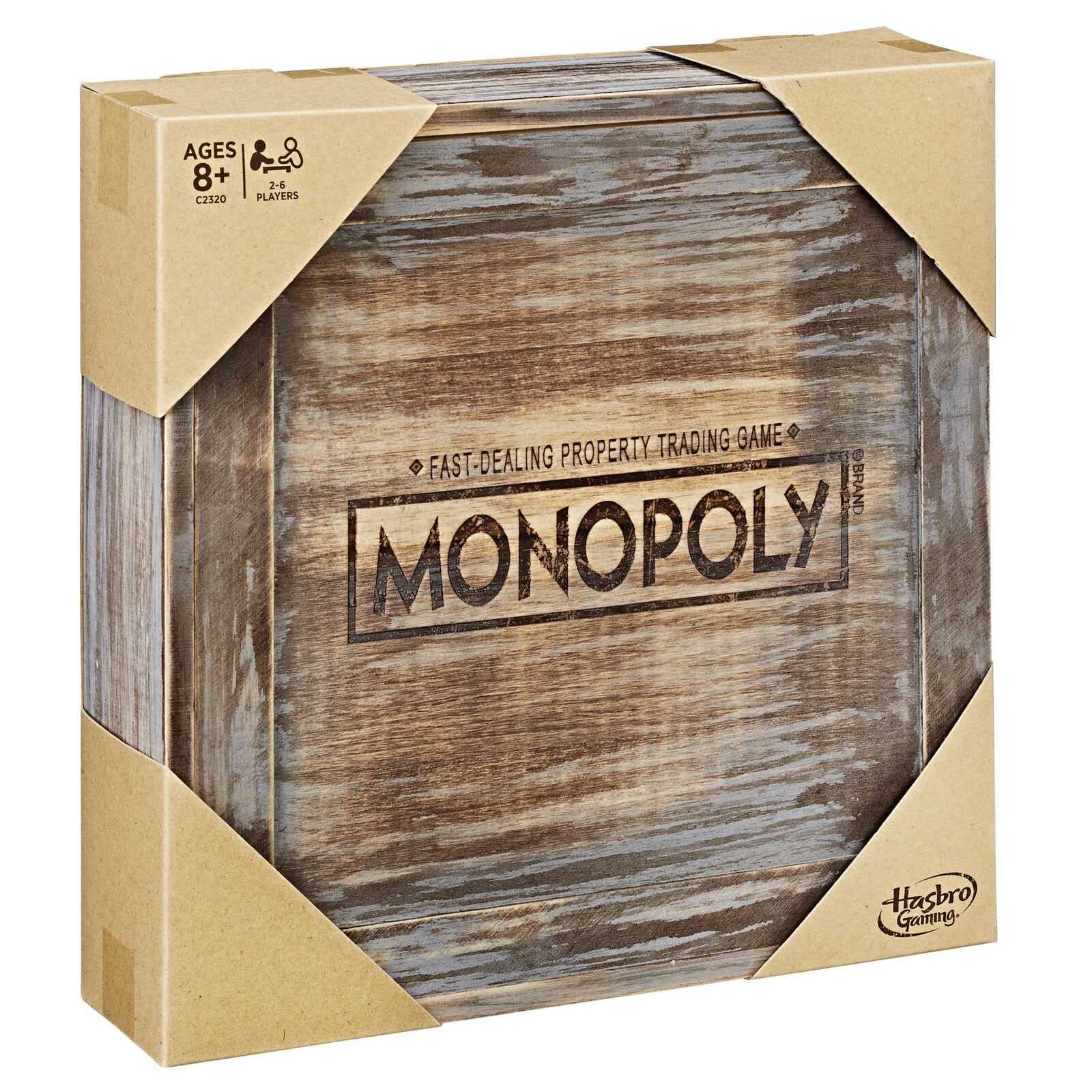 Hasbro Gaming Monopoly Game: Rustic Series Edition Amazon Exclusive
