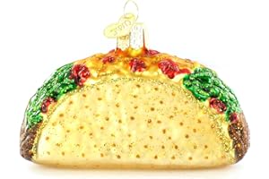 Old World Christmas Ornaments: Taco Glass Blown Ornaments for Christmas Tree (32084)