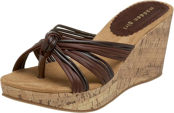 madden girl cork wedges