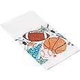 Ultimate Sports-Themed Plastic Table Covers - 54" x 84" (1 Piece) - Spill-Proof, Premium Quality- Ideal for Game Day Parties & Celebrations