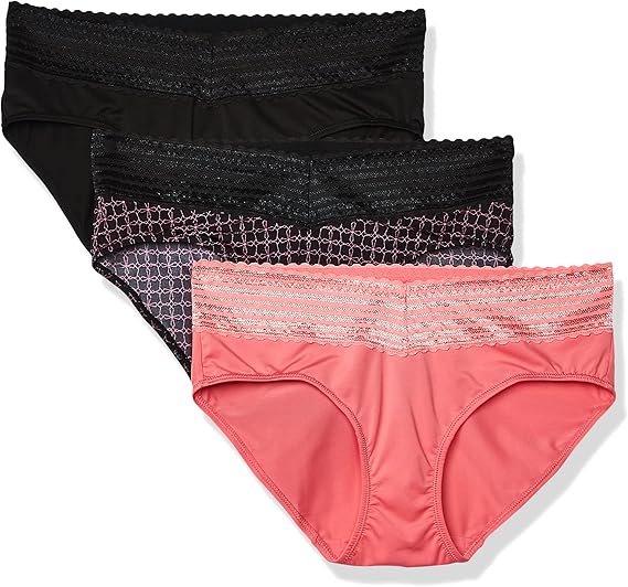 Warner's Women's Hipster Panties (Pack of 3) Amazon.co.uk Clothing